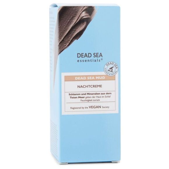 Dead Sea Essentials by AHAVA Mud Night Cream Vegan  NIB FULL SIZE 1.7 Fl - Picture 1 of 5